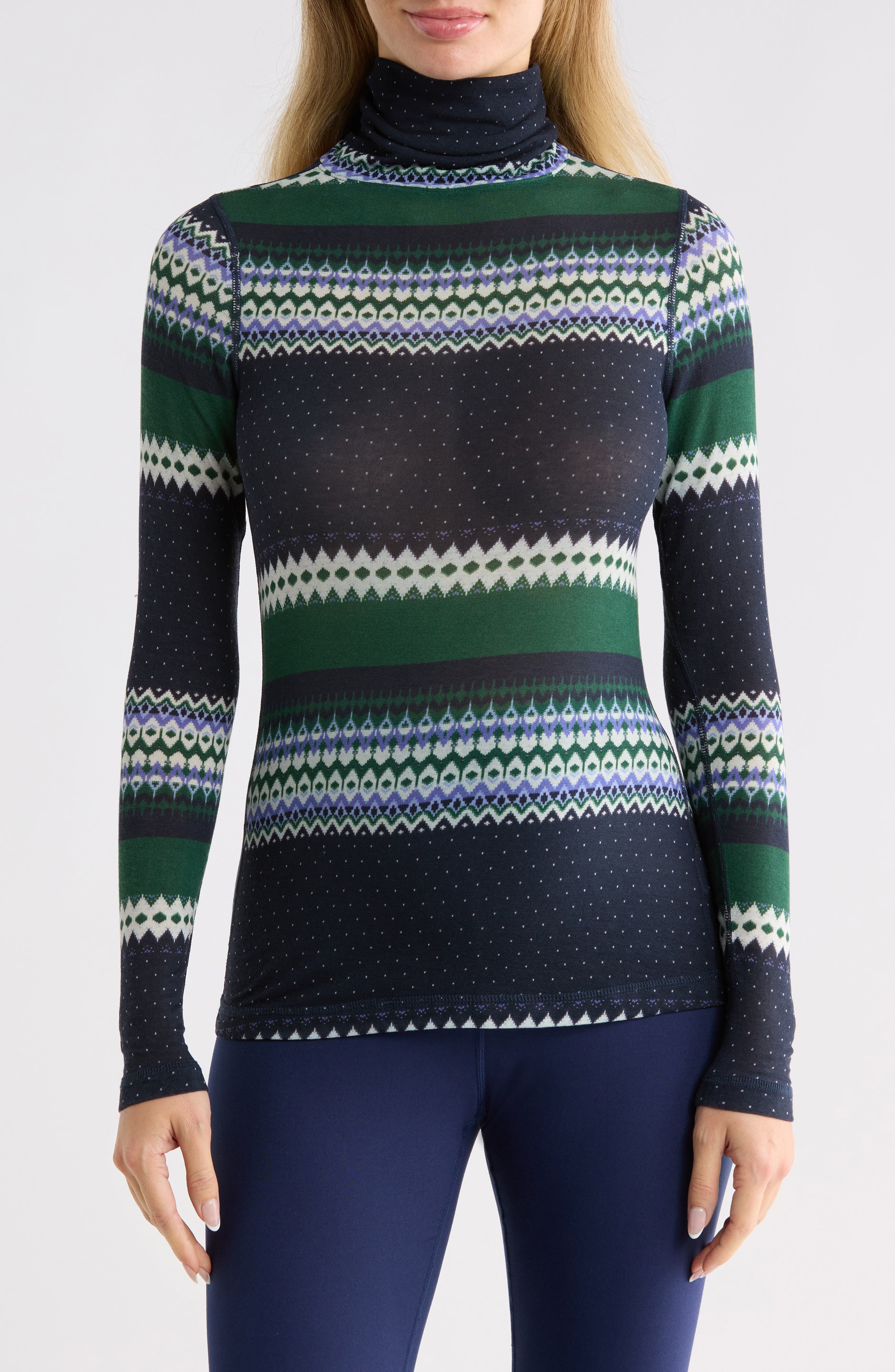 NAVY HERITAGE FAIRISLE
