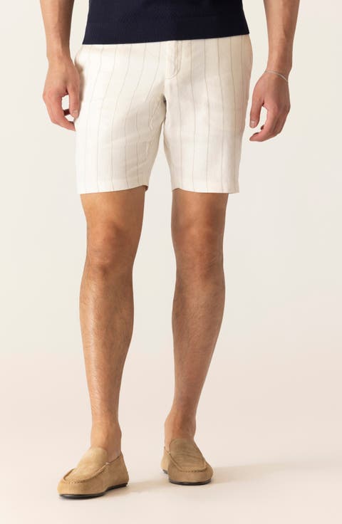 Oasis 8.5-Inch Linen Blend Bermuda Shorts