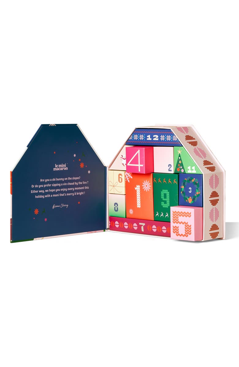 Le Mini Macaron 12 Days of Nails Advent Calendar $100 Value, Alternate, color,
