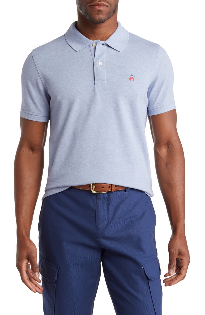 Brooks Brothers Slim Fit Supima Stretch Piquè Knit Polo, Main, color, 