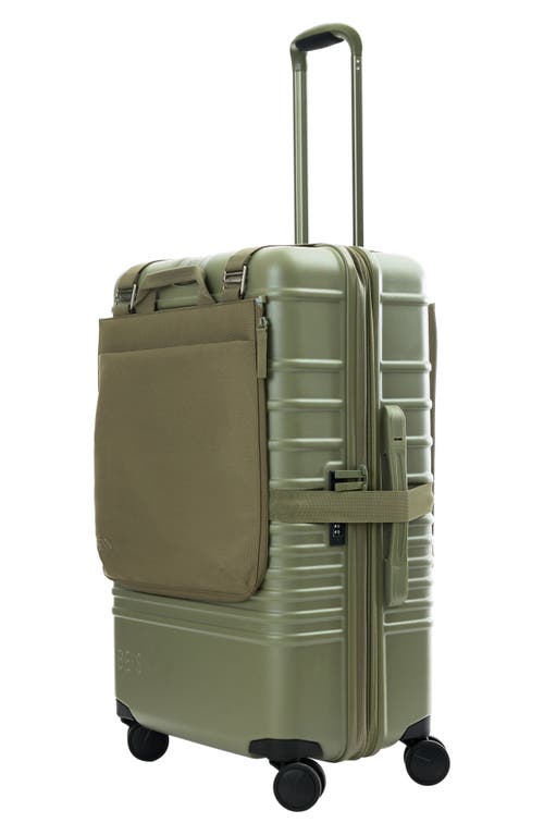 Beis Béis The Convertible Luggage Vest In Green