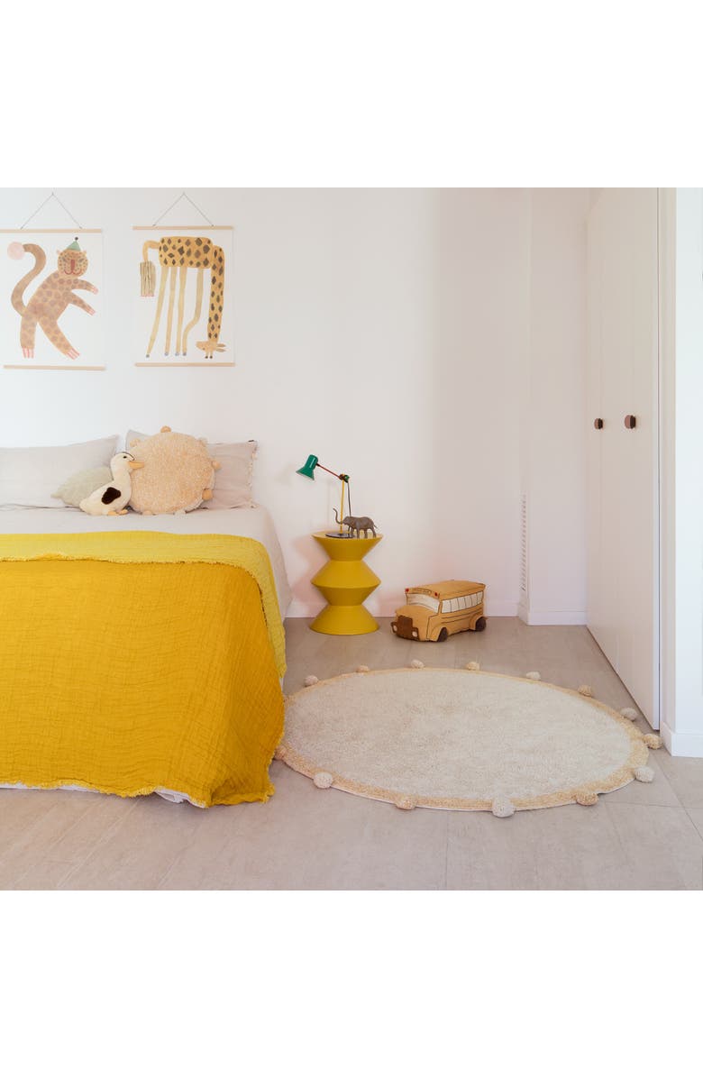 Lorena Canals Washable Rug Bubbly, Alternate, color, Natural, Honey