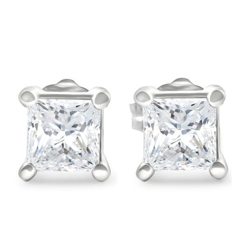 Bliss Diamond 1 1/4ct Princess Cut Diamond Studs