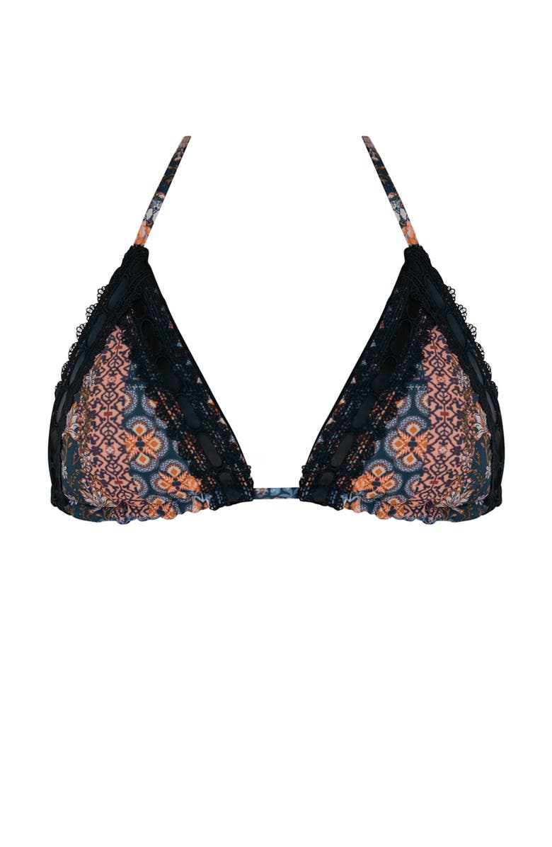 Ivy Swimwear Francesca Bikini Top, Main, color, Black