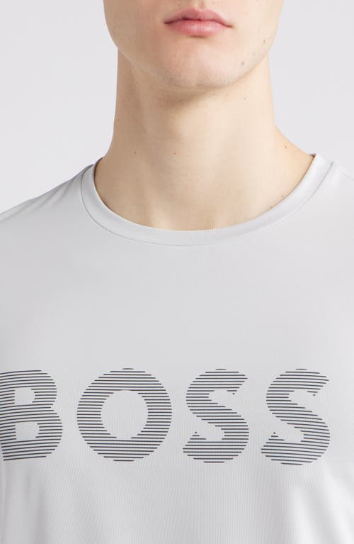 Hugo Boss Boss T-shirts And Polos In Light Grey