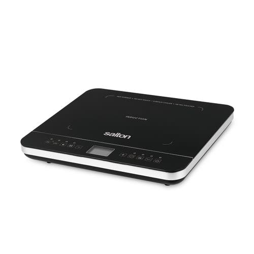 Salton Induction Cooktop With Temperature Probe In Black