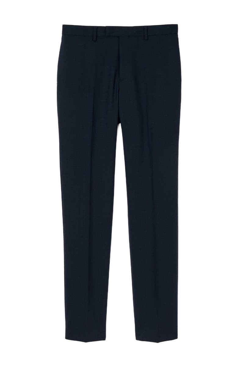SANDRO Wool suit trousers, Alternate, color, Midnight Blue
