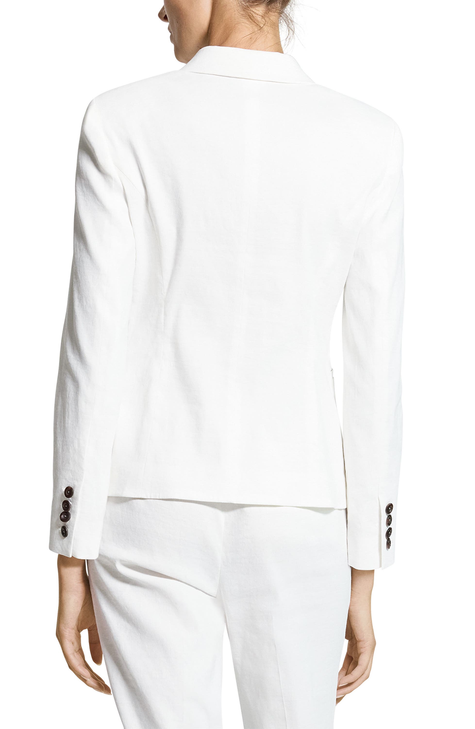 Shrunken Three Button Blazer - image 2
