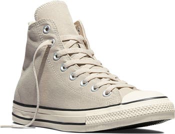 NWT Converse Unisex Chuck Taylor All Star High-Top Sneaker, Light Saddle, 8 Men Converse Chuck Taylor® All Star® Water Repellent Leather  main image 4