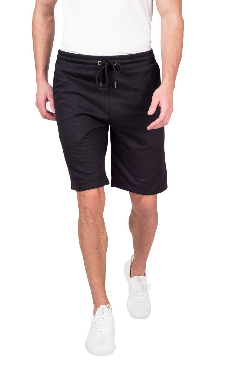 LOUNGEHERO Drawstring Fleece Lounge Shorts - Pack of 2, Alternate, color, 