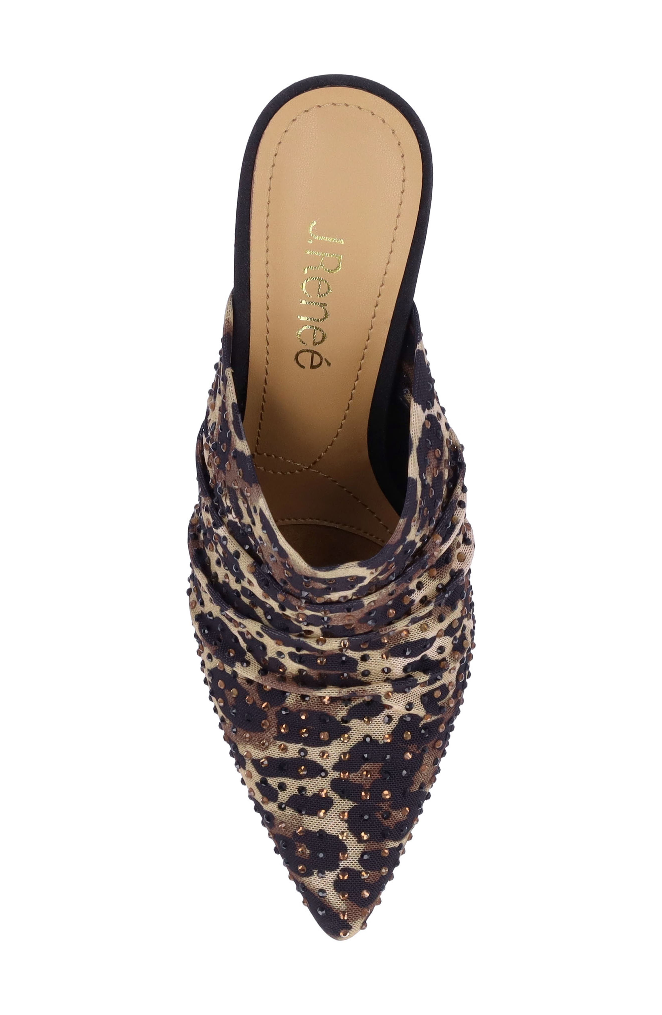 J. Reneé Parisa Pointed Toe Pump, Alternate, color, Brown/ Black