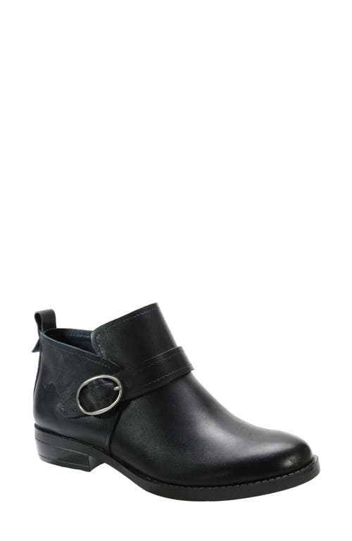 David Tate Maverick Bootie in Black Antique Leather 