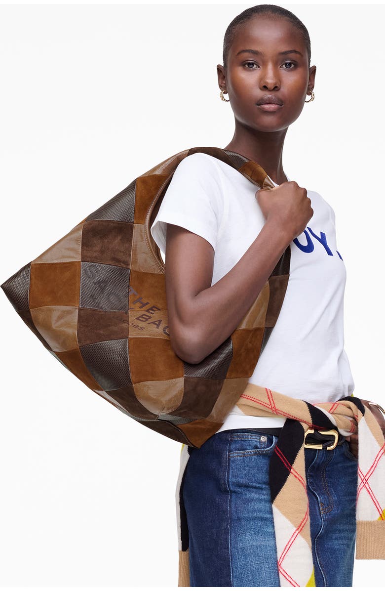 Marc Jacobs The Sack Quilted Leather Top Handle Bag, Alternate, color,