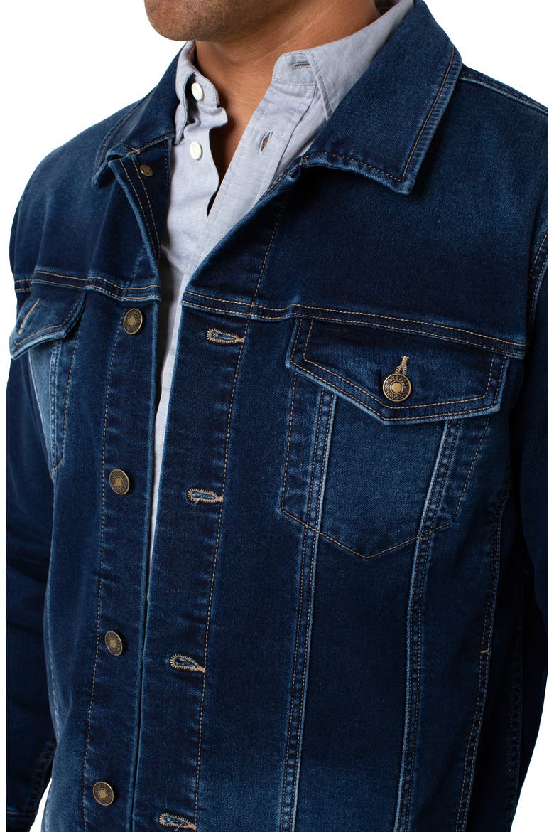 Liverpool Stretch Denim Jacket, Alternate, color, ROLAND