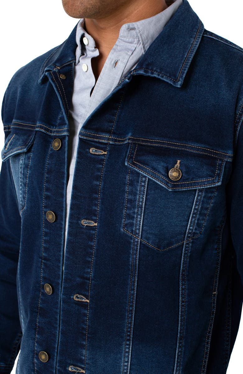 Liverpool Los Angeles Liverpool Stretch Denim Jacket, Alternate, color,