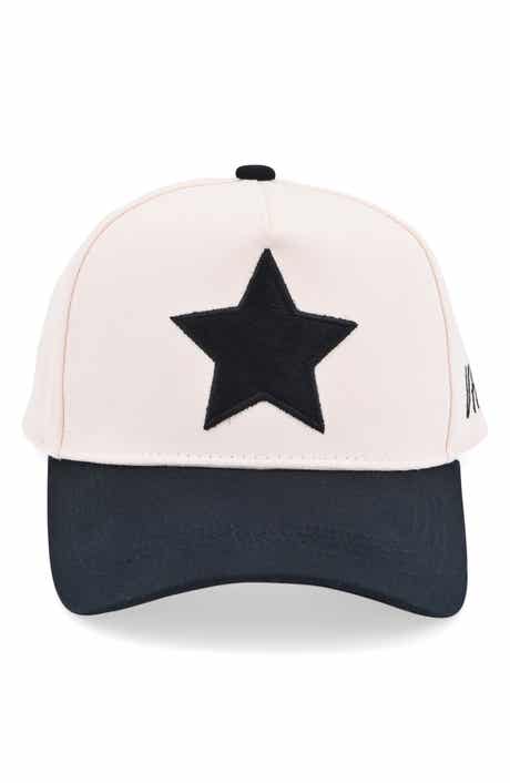 Embroidered Star Patch Baseball Cap