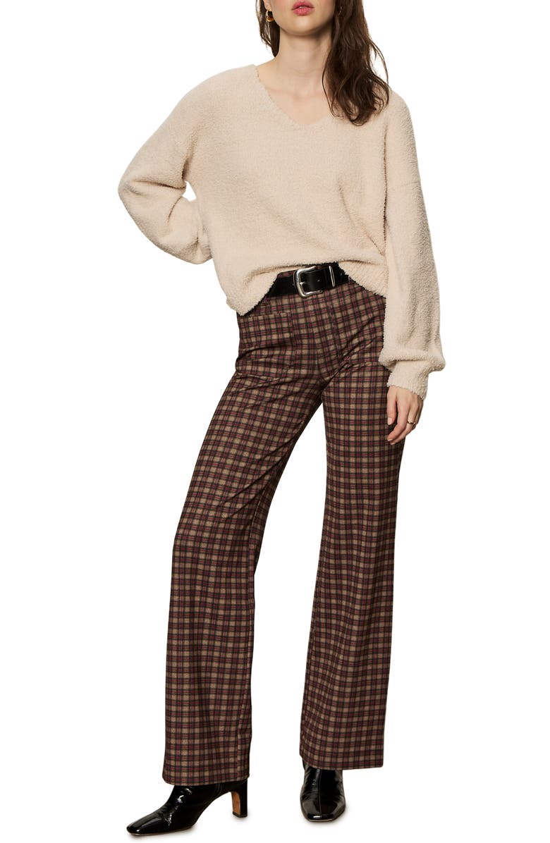 Sanctuary Teddy Shine Sweater, Alternate, color, Light Oat Beige
