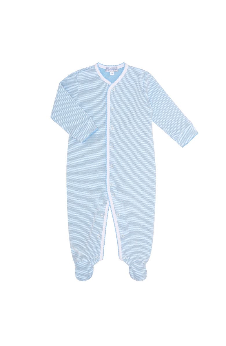 Nellapima Blue Bubble Baby Footie - Baby, Main, color, Blue