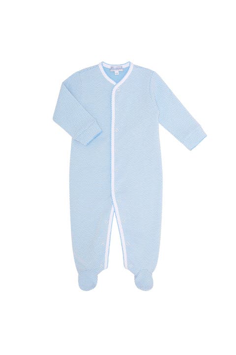 Blue Bubble Baby Footie - Baby