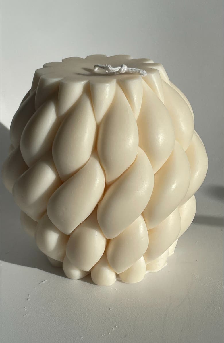 Aaram Luxe The Centrepiece Candle, Main, color, Natural