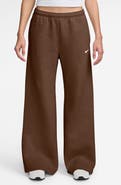Nike Studio Fleece Wide Leg Sweatpants