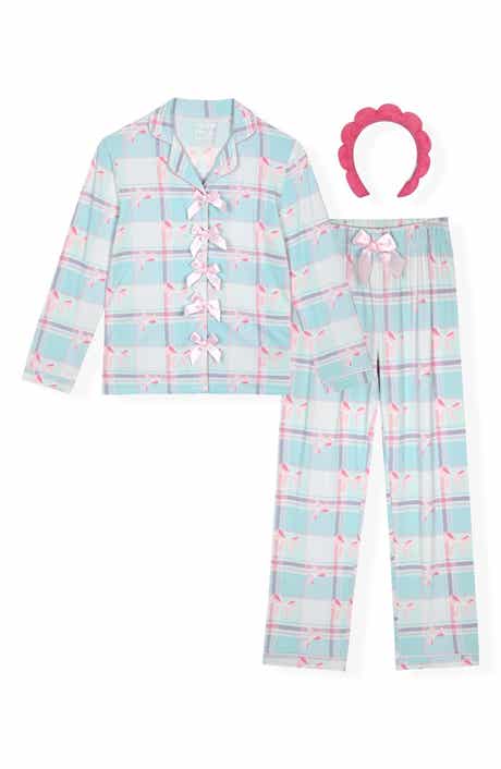 Kids' 3-Piece Pajamas and Headband Set