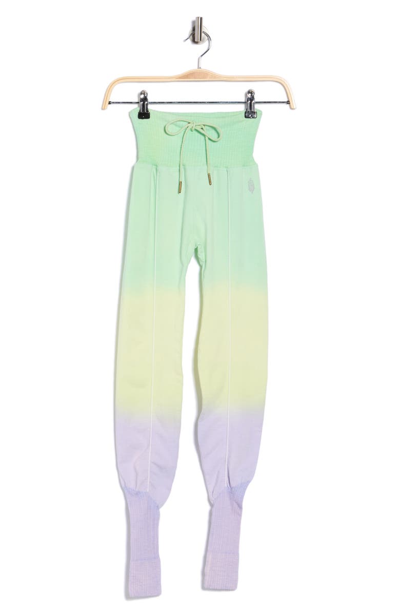 Free People FP Movement Take Flight Leggings, Main, color, Faded Neon Combo