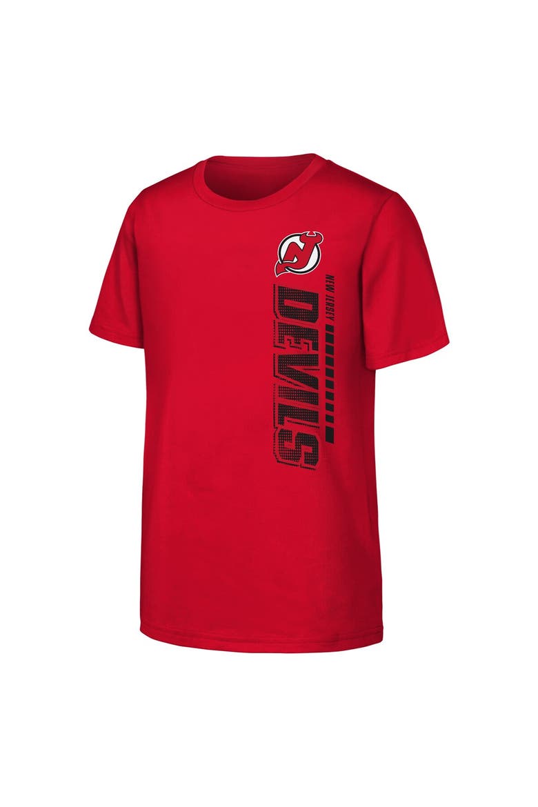 Youth  Red New Jersey Devils Atmosphere T-Shirt, Alternate, color, Red