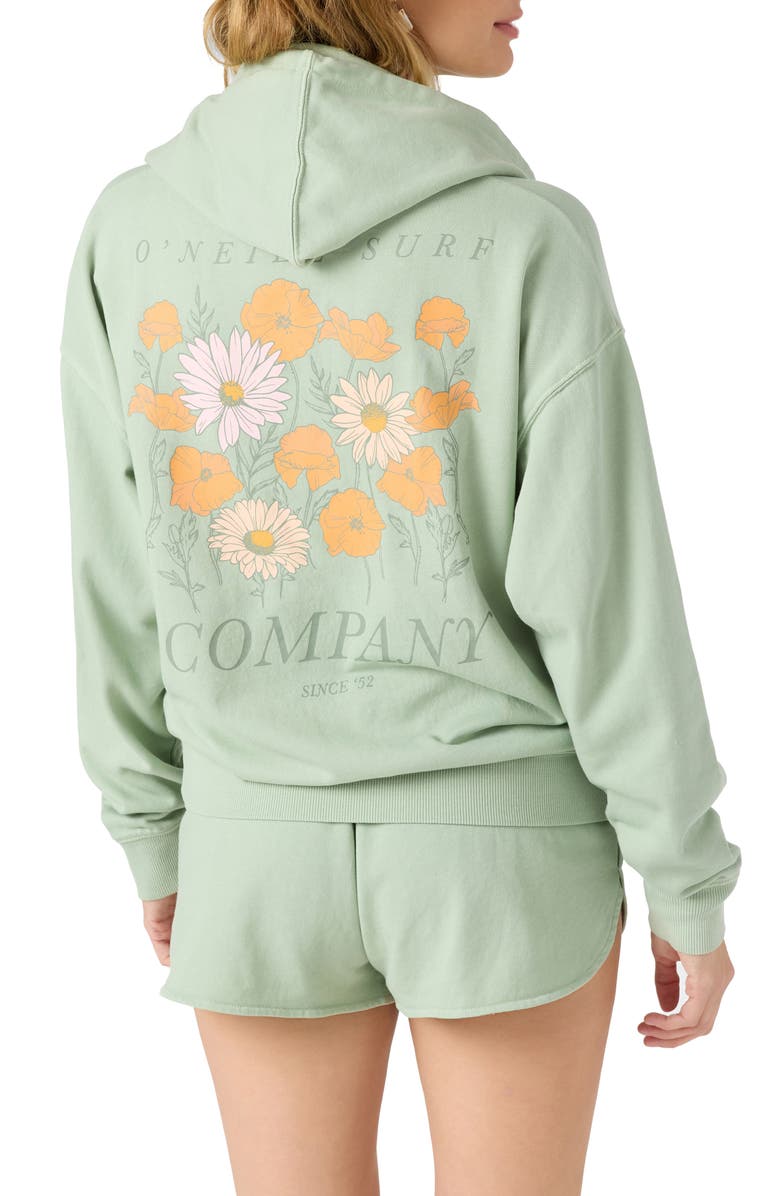 O'Neill Drift Graphic Hoodie, Alternate, color, Seafoam