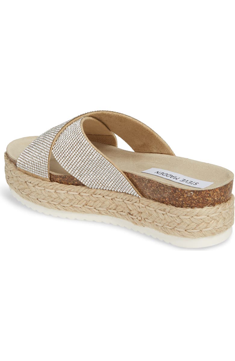 Steve Madden Arran-R Platform Espadrille Sandal, Alternate, color,