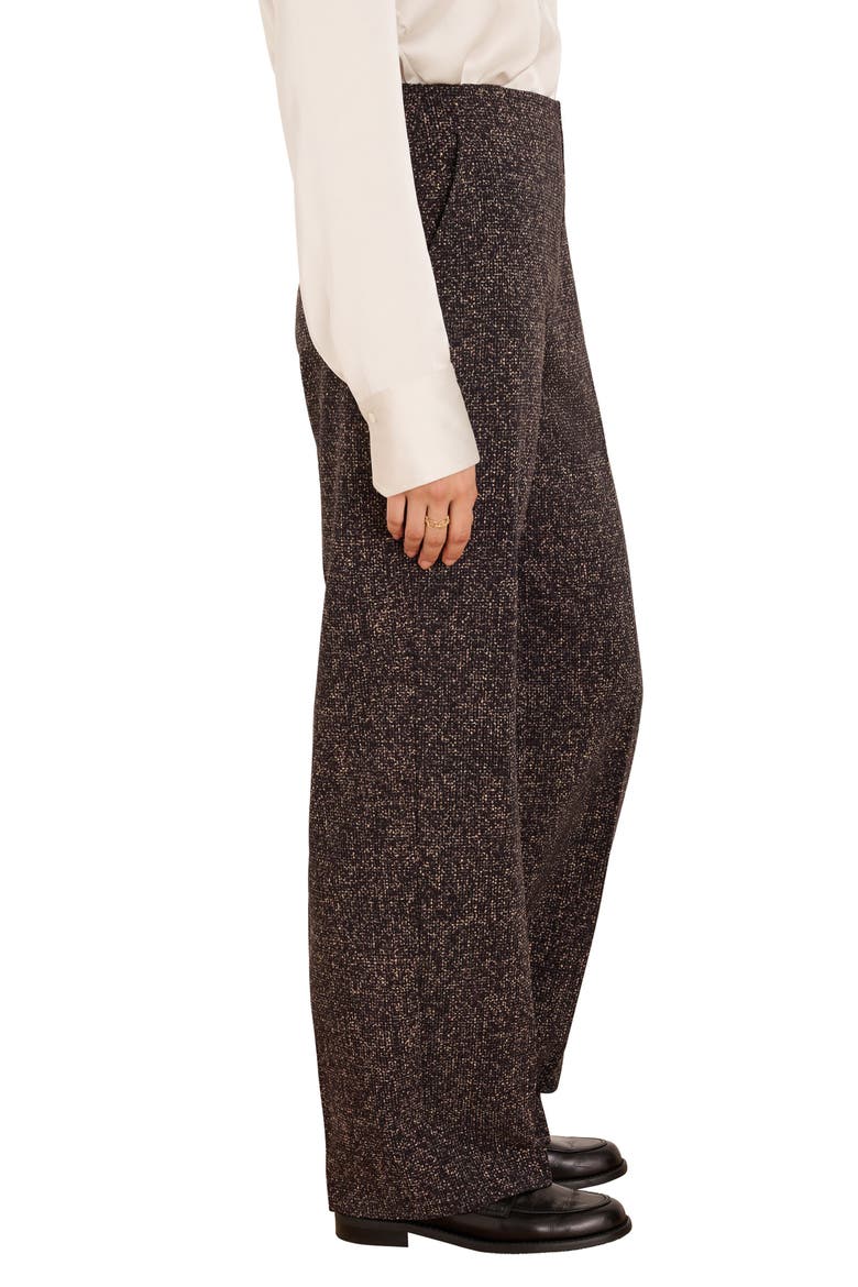 Lenox Wide Leg Stretch Pants, Alternate, color, BLACK MULTI