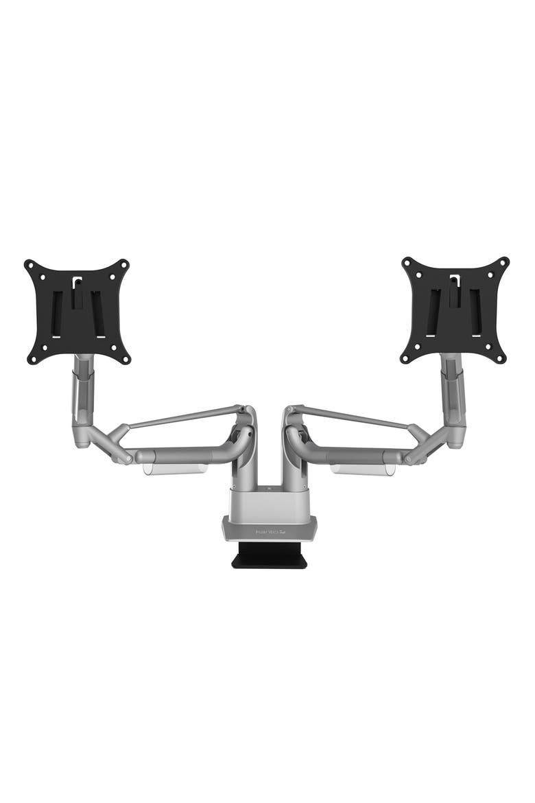 DMS2000 Dual-Monitor Desktop Mount for 17" - 32" Displays, Main, color, Silver