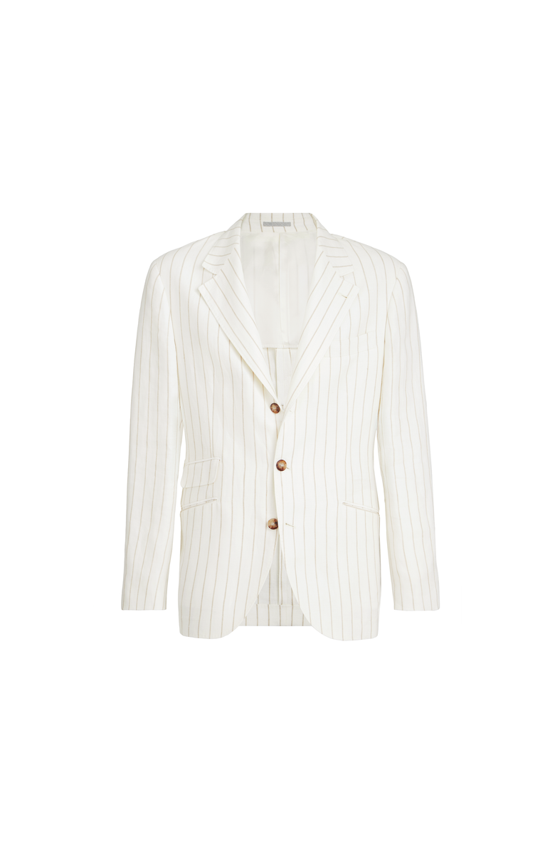 Brunello Cucinelli Twill blazer, Alternate, color, Panama