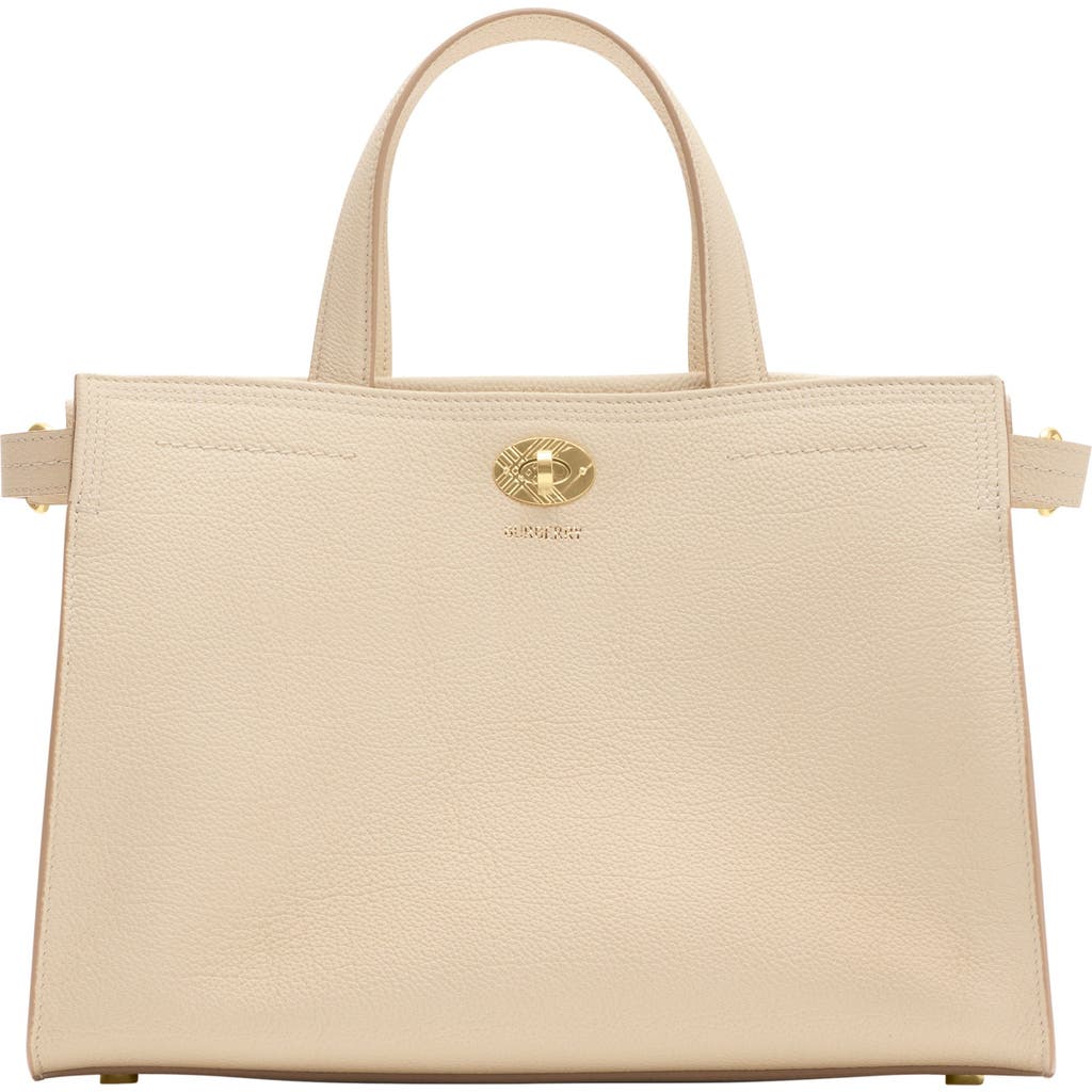 Burberry Cotswolds Grainy Leather Tote Bag