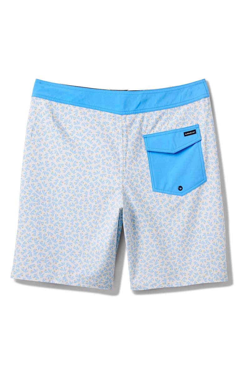 Quiksilver Surfsilk Straight Leg Board Shorts, Alternate, color, Skyway