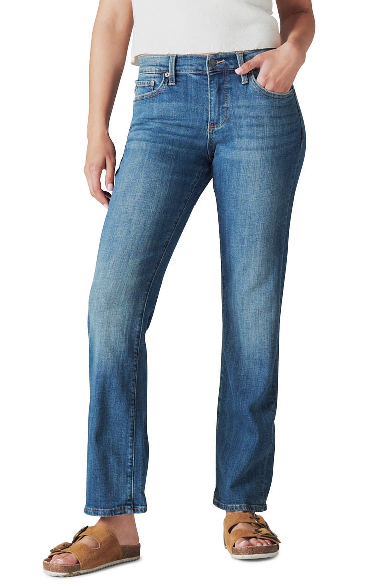 Easy Rider Straight Leg Jeans, Main, color, TANZANITE