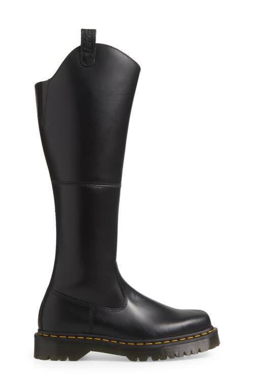 Shop Dr. Martens' Dr. Martens Amaayah Knee High Boot In Black Orleans