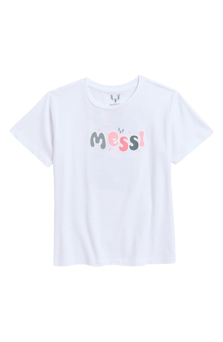 Messi Kids' Messi Scrapbook Graphic T-Shirt, Main, color, 