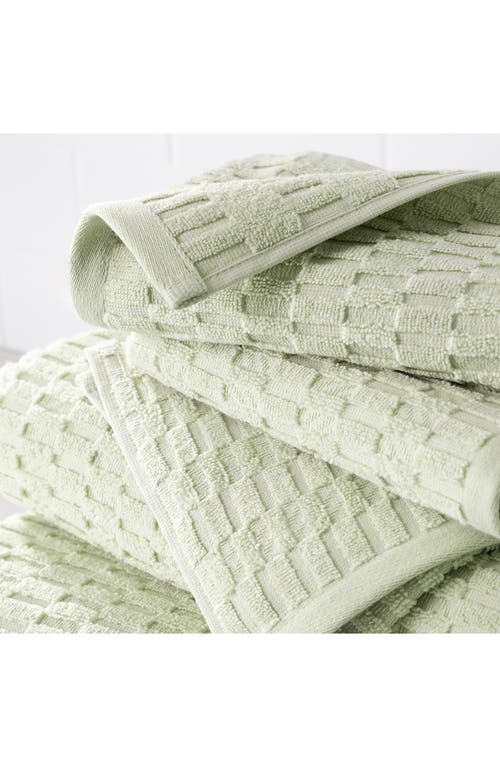 Dkny Metro Tile 4-piece Bath & Hand Towel Set In Green