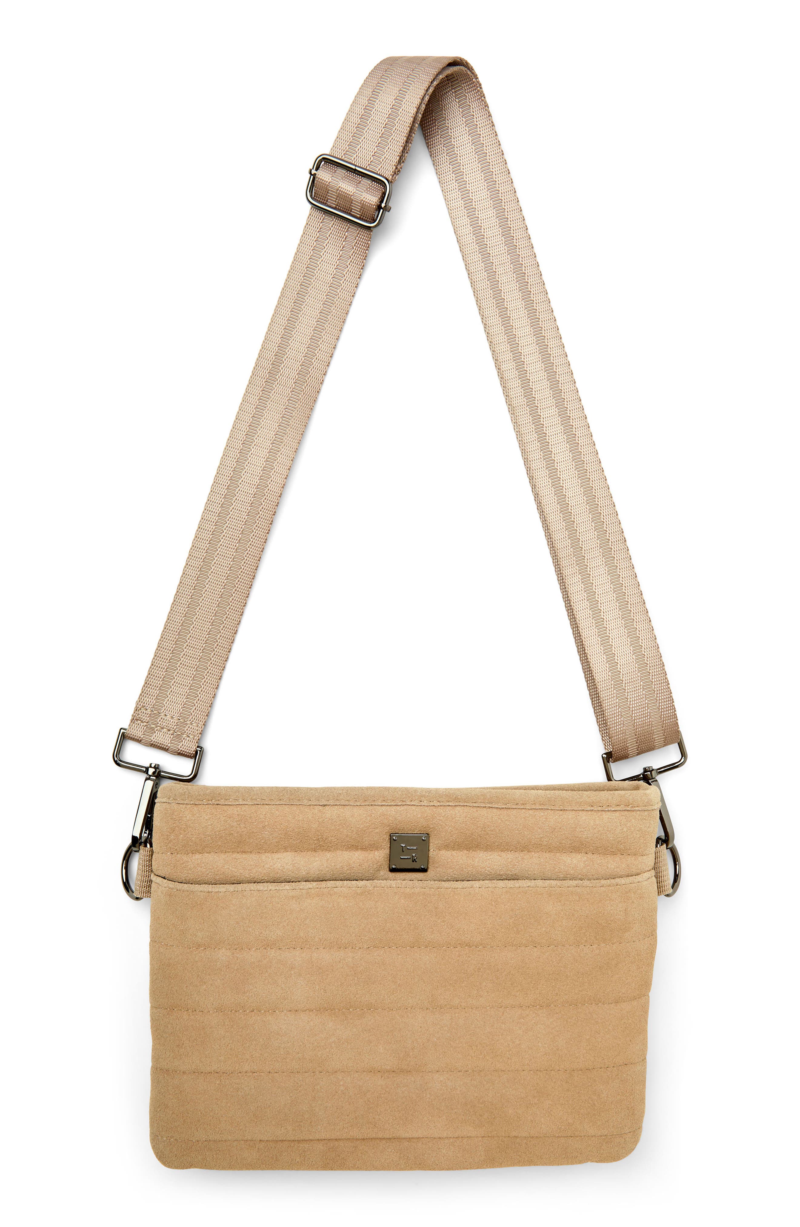 Bum 2.0 Suede Crossbody Bag, Alternate, color, STONE SUEDE