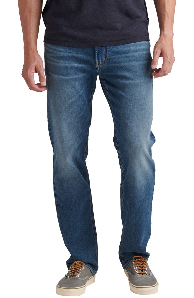 Silver Jeans Co. The Relaxed Straight Leg Jeans, Main, color, Indigo