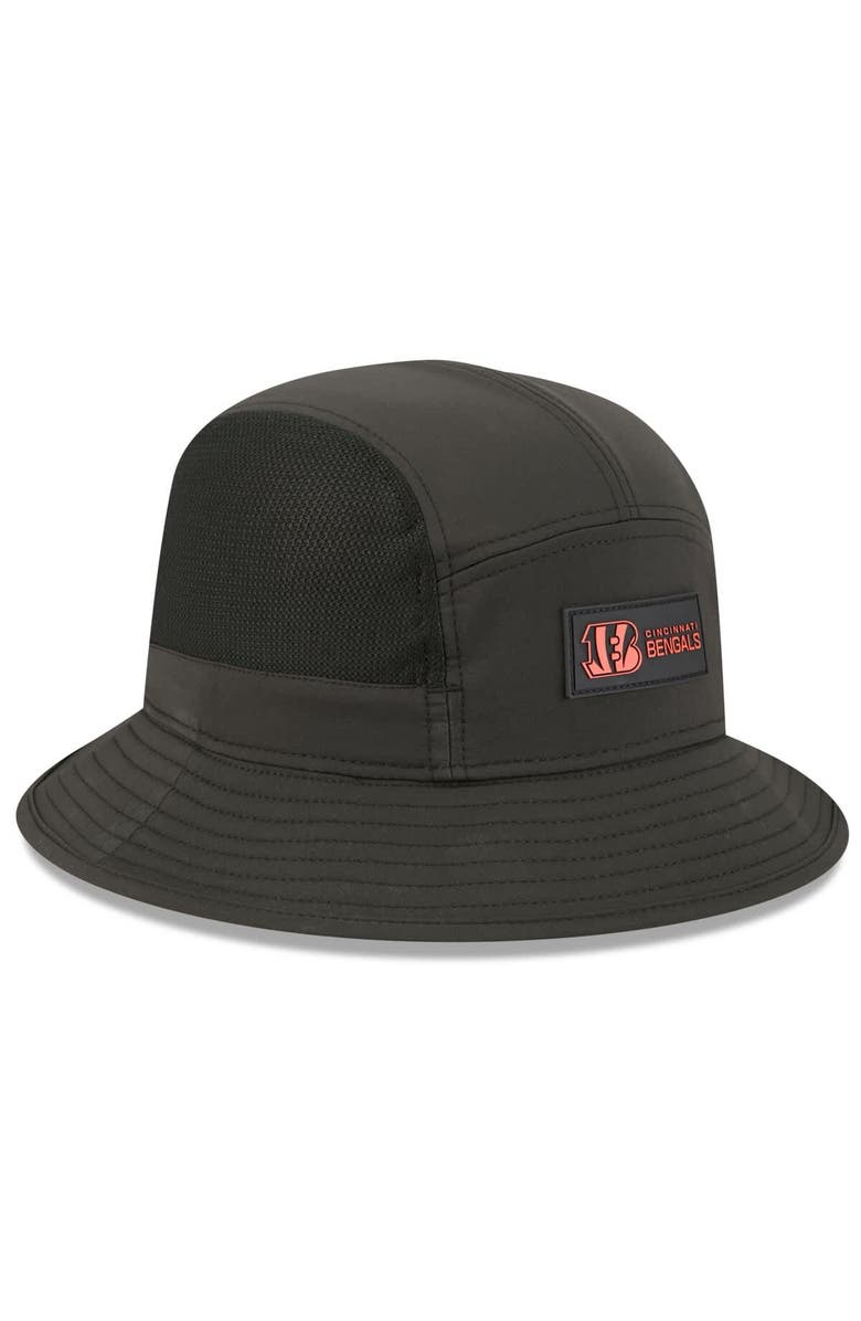 New Era Men's New Era Black Cincinnati Bengals 2025 Sideline  Bucket Hat, Alternate, color, Black
