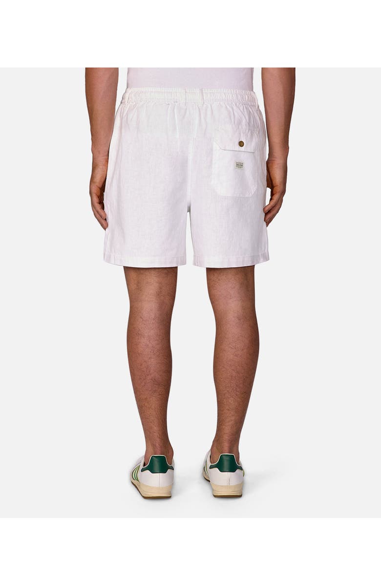 Industrie Australia The Palma Linen Short, Alternate, color, Off White