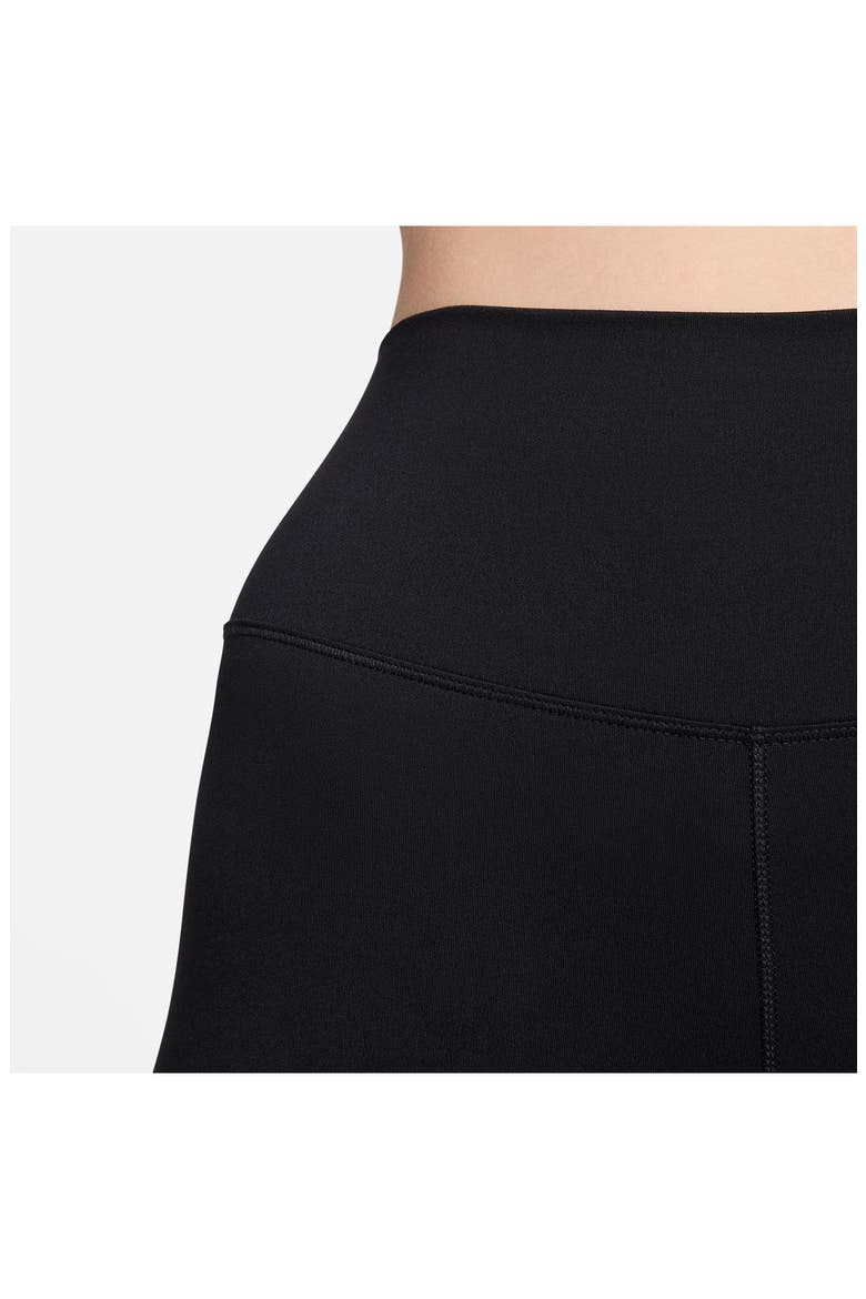 One Dri-FIT High Waist Capri Leggings, Alternate, color, BLACK