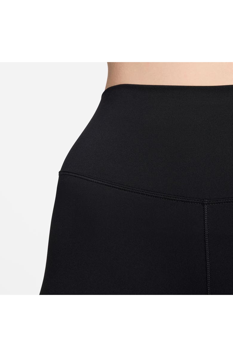 Nike One Dri-FIT High Waist Capri Leggings, Alternate, color, Black