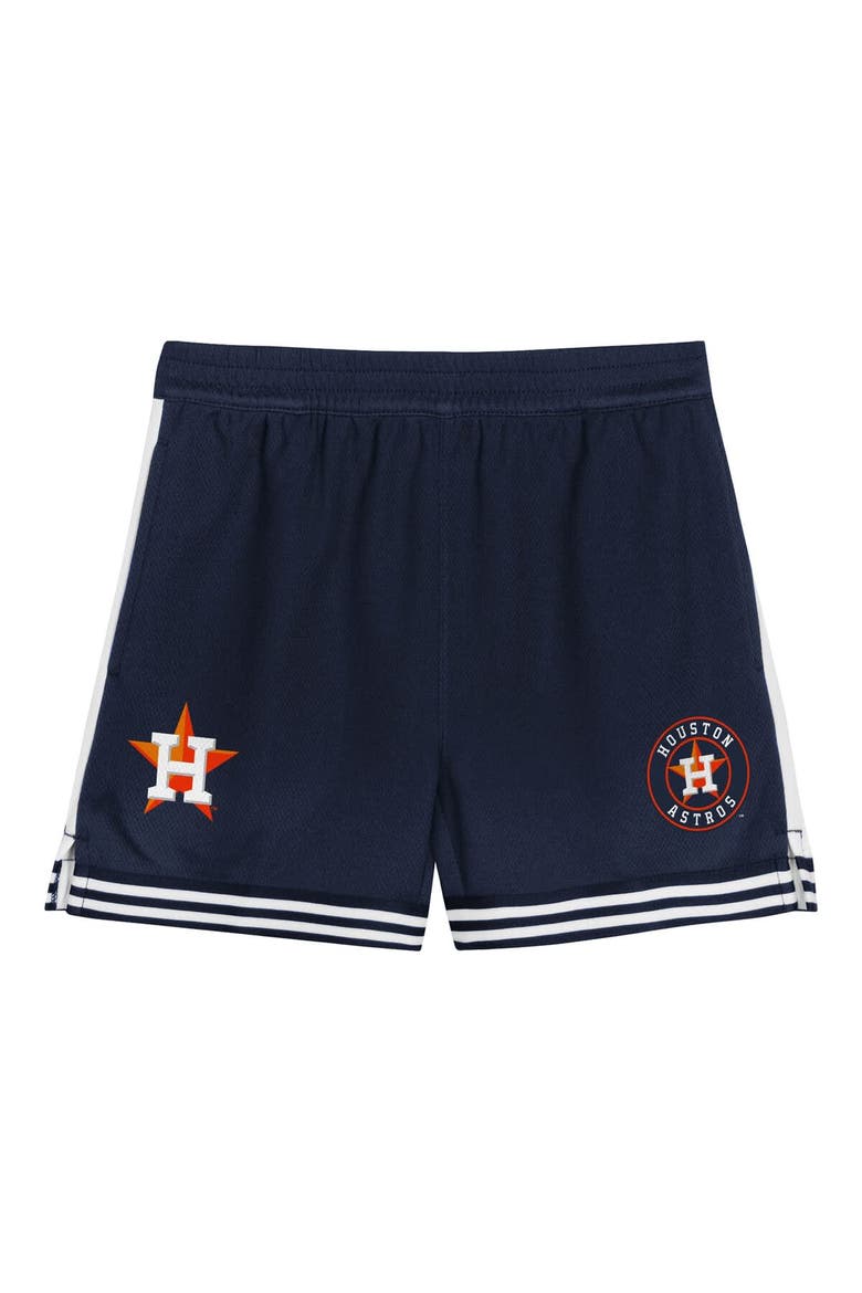 Toddler Orange/Navy Houston Astros Pinch Hitter Infielder T-Shirt & Shorts Set, Alternate, color, Orange