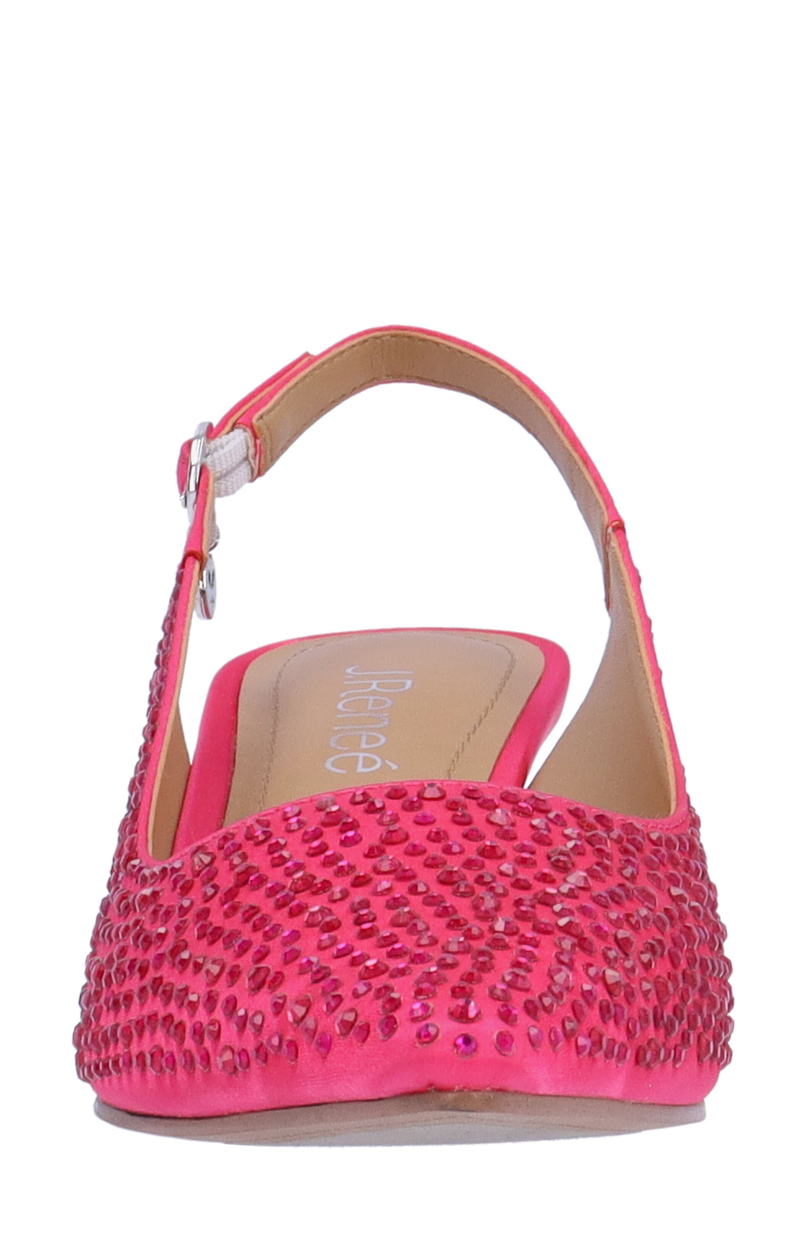 J. Reneé Ferrya Slingback Pointed Toe Pump, Alternate, color, Fuchsia