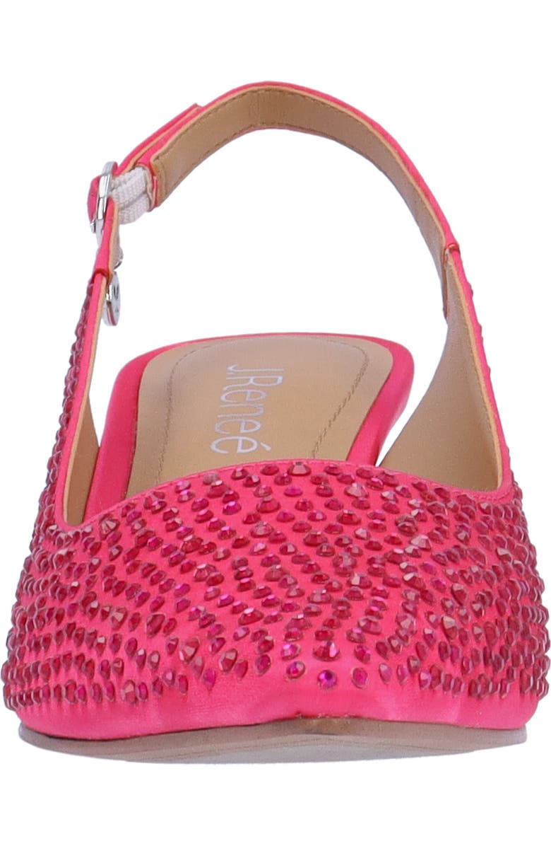 J. Reneé Ferrya Slingback Pointed Toe Pump, Alternate, color, Fuchsia