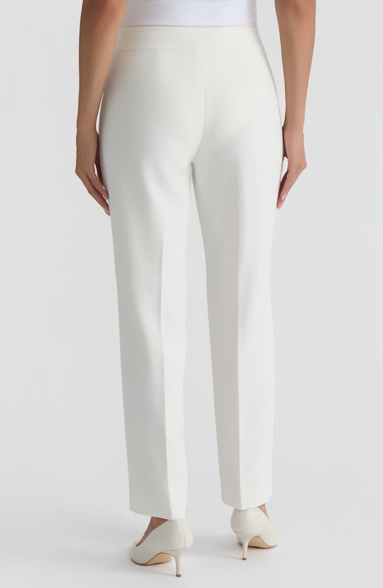 KASPER Ava Straight Leg Pants, Alternate, color, Vanilla Ice