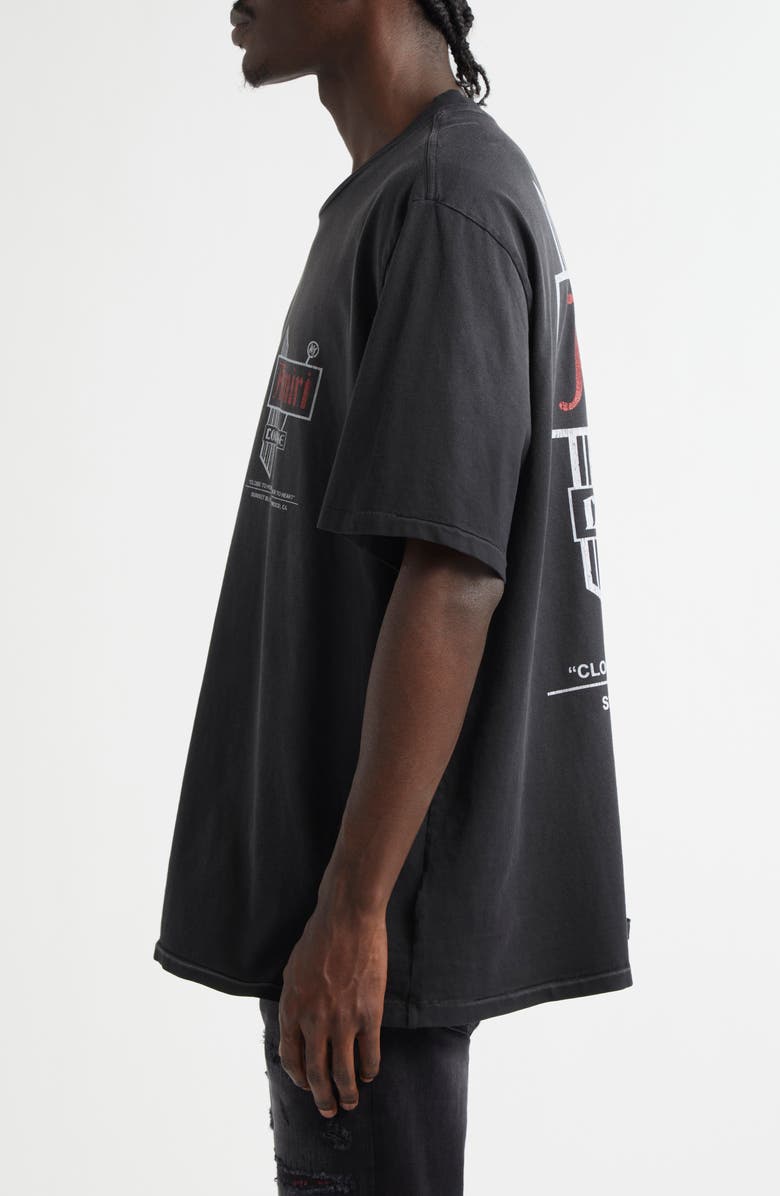 AMIRI Lounge Graphic T-Shirt, Alternate, color, Black